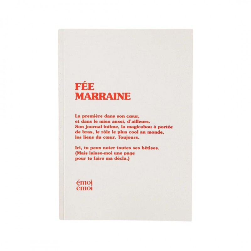 Voir la slide Emoi Emoi - Carnet Fée marraine