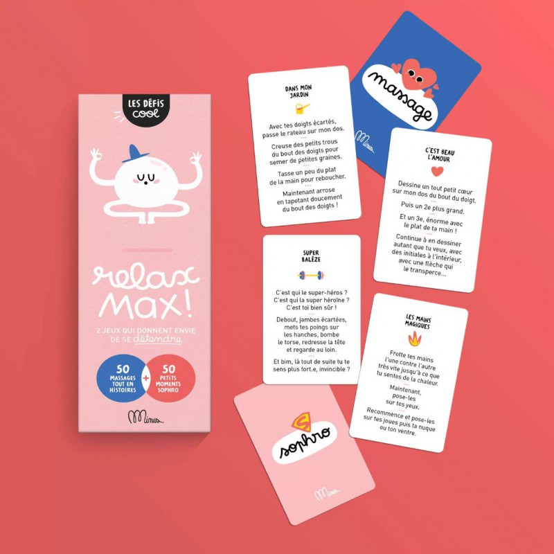 **Jeu Relax Max - Minus Editions Voir la slide **Jeu Relax Max - Minus Editions