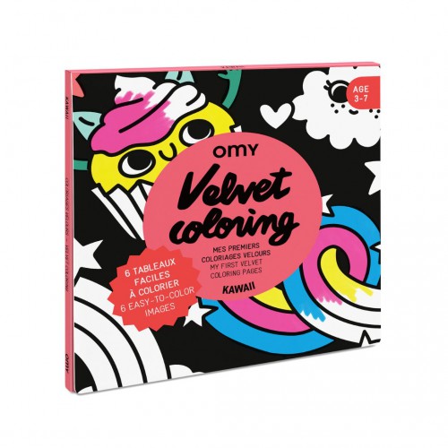Omy - Coloriage velours - Kawaii Omy - Coloriage velours - Kawaii