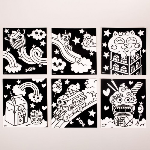 Omy - Coloriage velours - Kawaii Omy - Coloriage velours - Kawaii