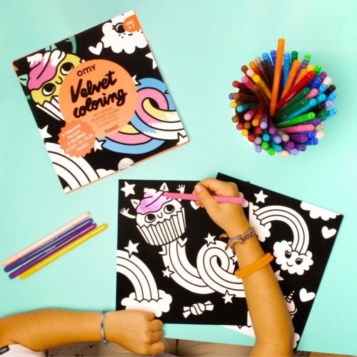 Omy - Coloriage velours - Kawaii Omy - Coloriage velours - Kawaii