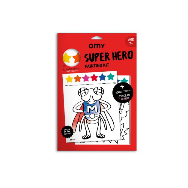 *Omy - Painting Kit - Super Hero