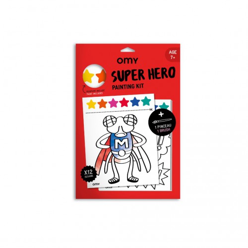 *Omy - Painting Kit - Super Hero *Omy - Painting Kit - Super Hero