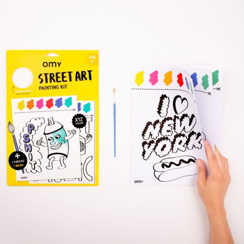 *Omy - Painting Kit - Street Art *Omy - Painting Kit - Street Art