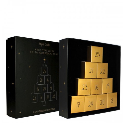 My Flame - Bougies Calendrier de l'avent - Black My Flame - Bougies Calendrier de l'avent - Black