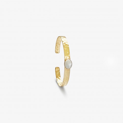 Ioel - Bracelet Jonc Emma empierré Ioel - Bracelet Jonc Emma empierré