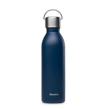 Gourde isotherme ACTIVE Bleu Marine 360g - Qwetch