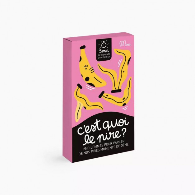 Jeu C'est quoi le pire? - Minus Editions