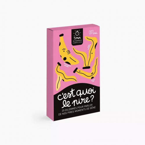 Jeu C'est quoi le pire? - Minus Editions Jeu C'est quoi le pire? - Minus Editions