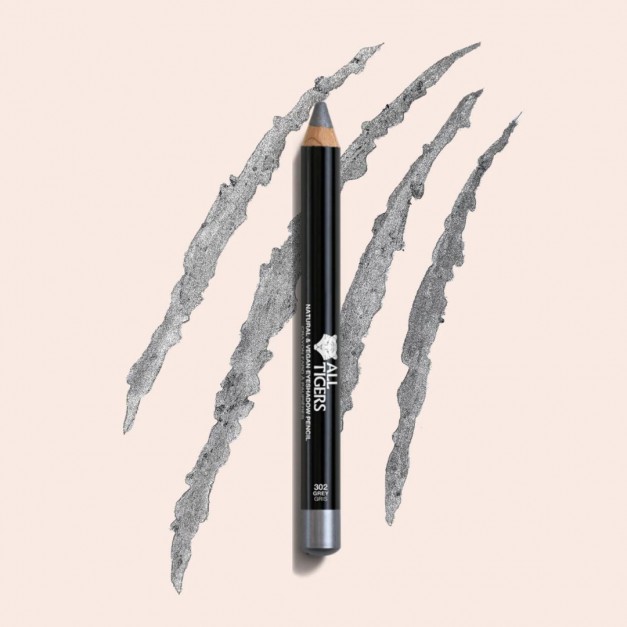 All Tigers – Fard à paupières Gris 302 – Vegan & 96,8% naturel
