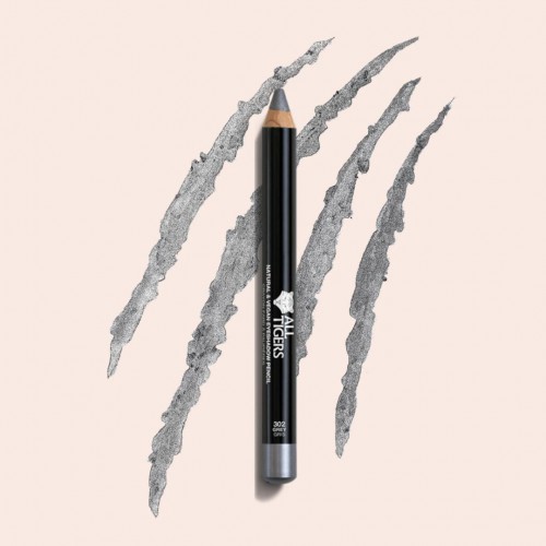 All Tigers – Fard à paupières Gris 302 – Vegan & 96,8% naturel