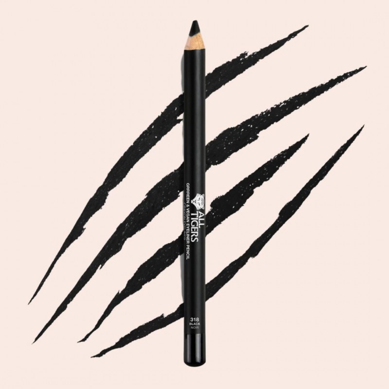 All Tigers – Crayon Eyeliner Noir 318 – Vegan & Naturel Voir la slide All Tigers – Crayon Eyeliner Noir 318 – Vegan & Naturel