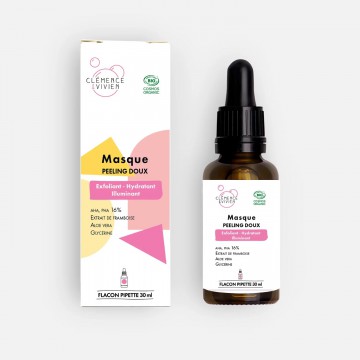 Masque Peeling Doux – Clémence & Vivien | Exfolie et Illumine