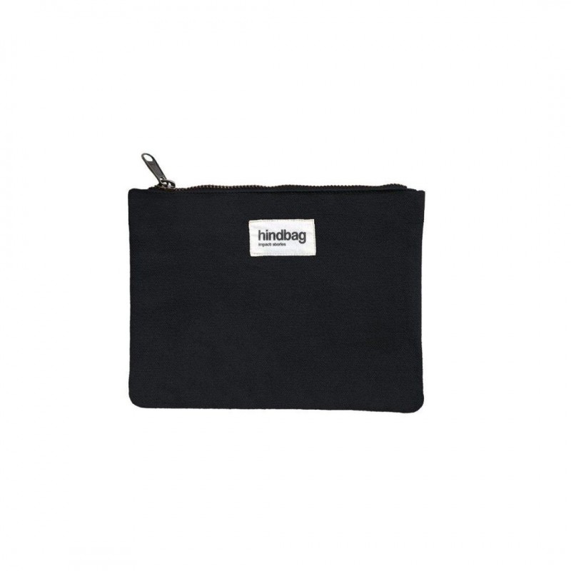 Petite pochette zippée en coton bio GOTS – Idéale pour accessoires Voir la slide Petite pochette zippée en coton bio GOTS – Idéale pour accessoires