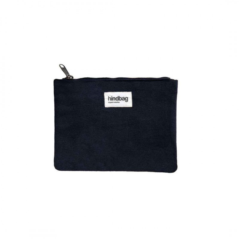 Petite pochette zippée en coton bio GOTS – Idéale pour accessoires Voir la slide Petite pochette zippée en coton bio GOTS – Idéale pour accessoires