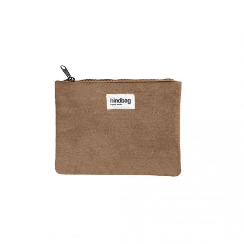 Petite pochette zippée en coton bio GOTS – Idéale pour accessoires Petite pochette zippée en coton bio GOTS – Idéale pour accessoires