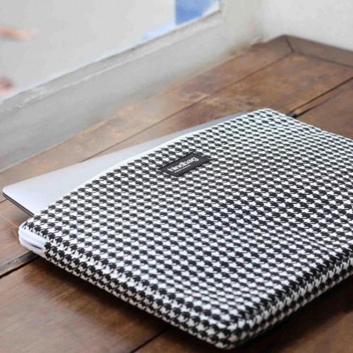 Housse de protection pour ordinateur en coton bio GOTS – 13" et 15"