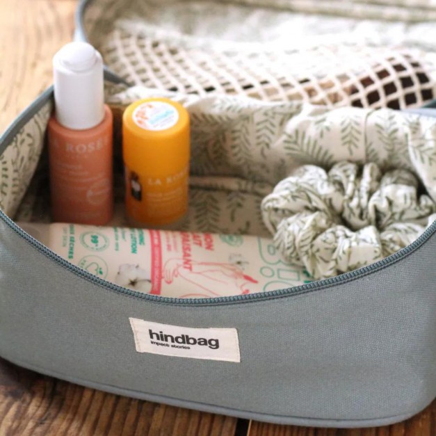 Vanity en coton bio GOTS – Pratique et élégant pour vos produits favoris