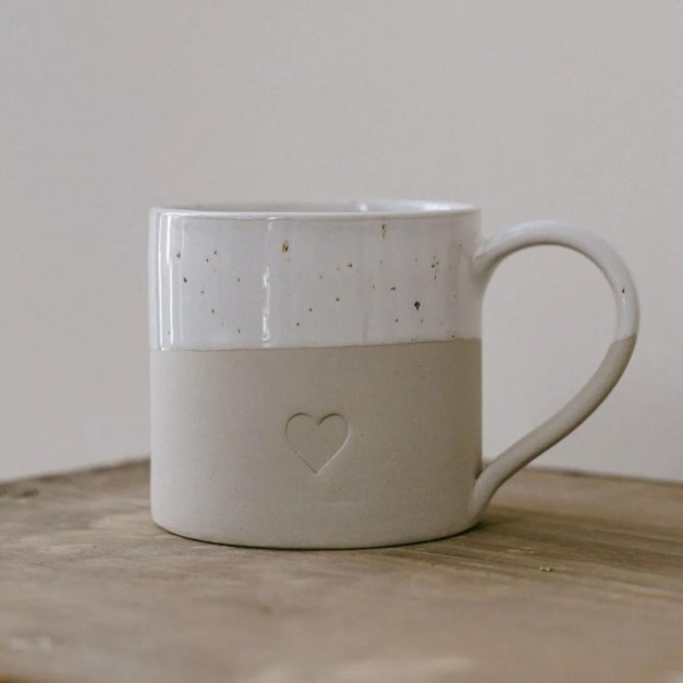 Grande tasse coeur  - Eulenschnitt