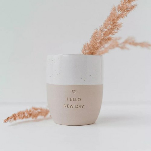 Mug Hello New Day - Eulenschnitt Mug Hello New Day - Eulenschnitt