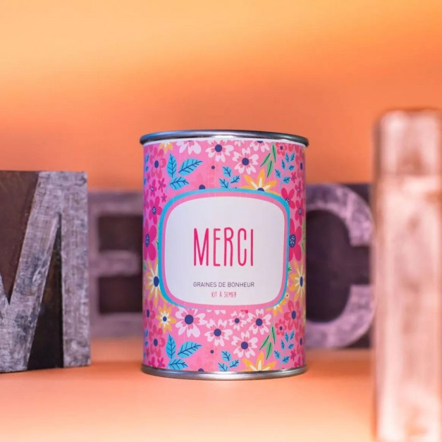 Kit à semer "Merci" - Mauvaises Graines