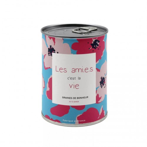 Kit à semer "Les ami.e.s c'est la vie" - Mauvaises Graines Kit à semer "Les ami.e.s c'est la vie" - Mauvaises Graines