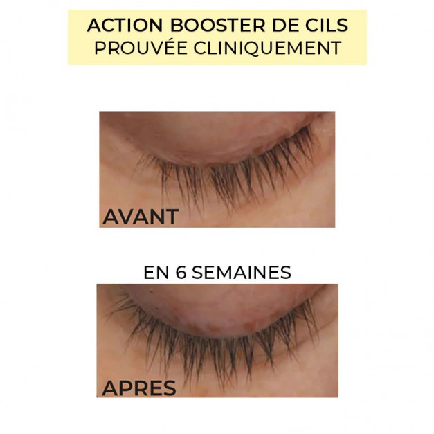 Mascara Naturel Booster de Cils - Noir Intense - Pomponne