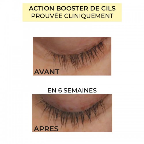 Mascara Naturel Booster de Cils - Noir Intense - Pomponne