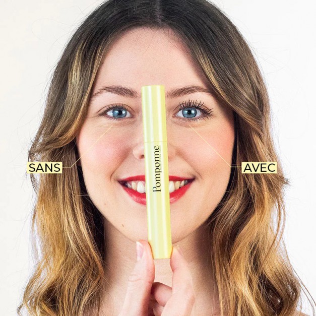 Mascara Naturel Booster de Cils - Noir Intense - Pomponne
