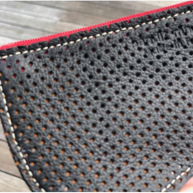 Etui à lunettes en cuir noir
