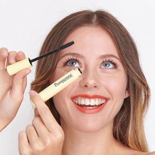 Mascara Naturel Booster de Cils - Noir Intense - Pomponne