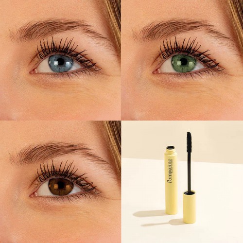 Mascara Naturel Booster de Cils - Noir Intense - Pomponne