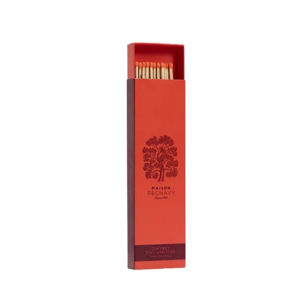 Maison Pechavy – Coffret de 40 Allumettes Longues Corail