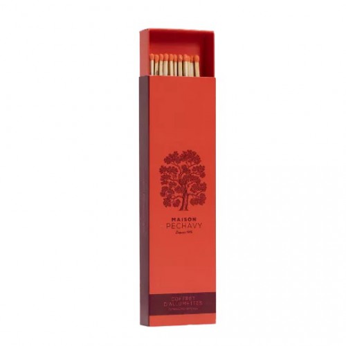 Maison Pechavy – Coffret de 40 Allumettes Longues Corail