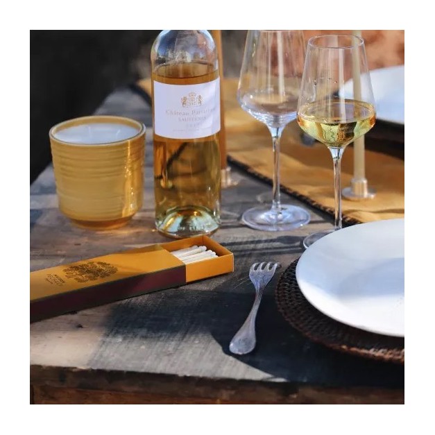 Coffret 40 allumettes longues Ocre Gismonda - Maison Pechavy