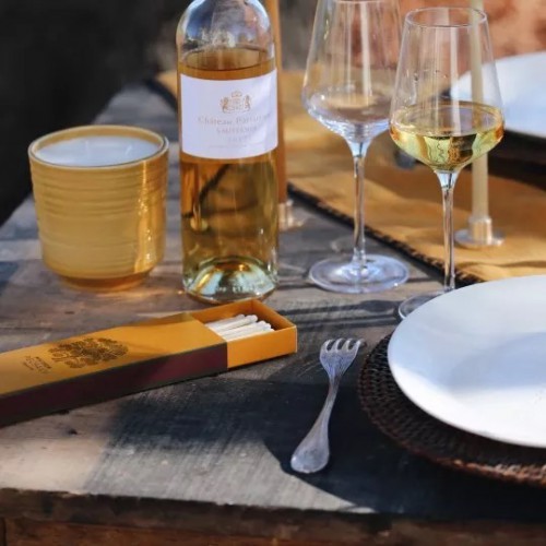 Coffret 40 allumettes longues Ocre Gismonda - Maison Pechavy Coffret 40 allumettes longues Ocre Gismonda - Maison Pechavy