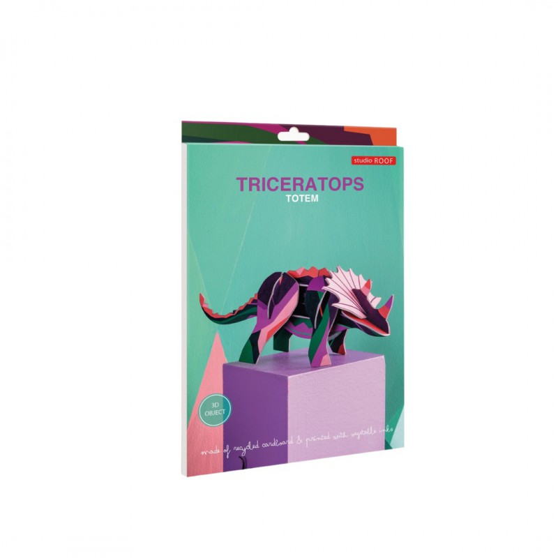 Studio Roof - Déco à poser - Tricératops Voir la slide Studio Roof - Déco à poser - Tricératops