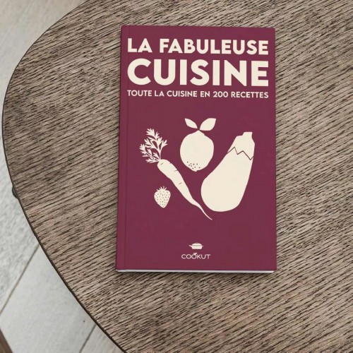 Cookut - Livre 200 Recettes pour La Fabuleuse Poêle 8 en 1 Cookut - Livre 200 Recettes pour La Fabuleuse Poêle 8 en 1