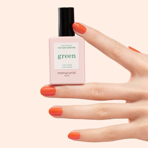 Top Coat GREEN Sunshine Manucurist – Brillance & Tenue Exceptionnelles Top Coat GREEN Sunshine Manucurist – Brillance & Tenue Exceptionnelles
