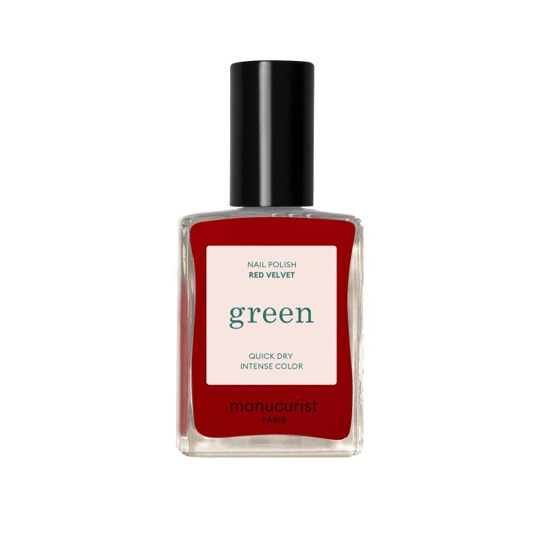 Vernis à Ongles GREEN Red Velvet - Vegan et 9 Free - Manucurist Voir la slide Vernis à Ongles GREEN Red Velvet - Vegan et 9 Free - Manucurist