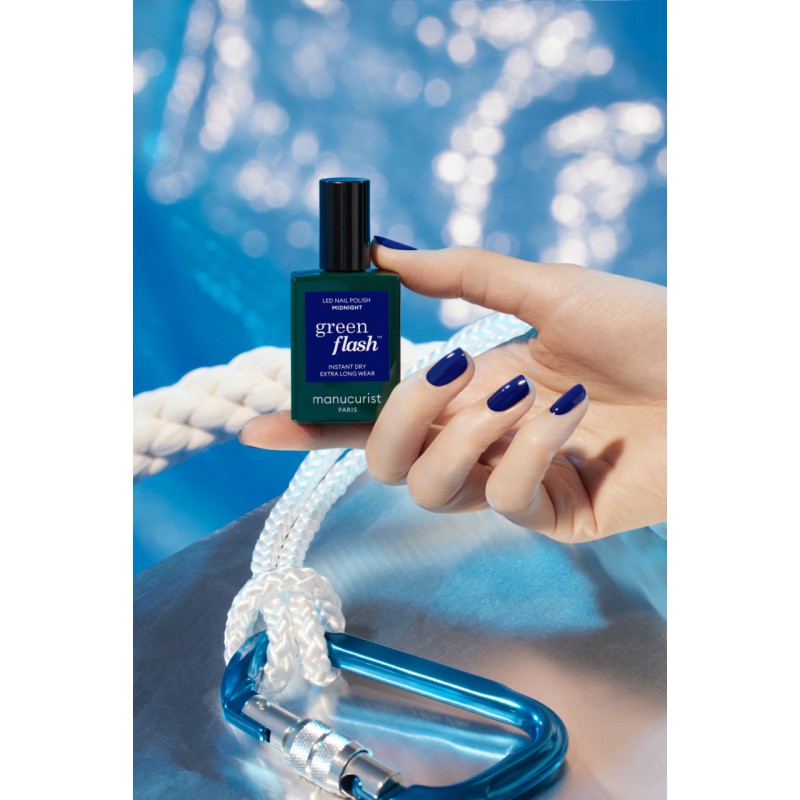 Vernis Semi-Permanent Green Flash Midnight - 10 Jours de Tenue Voir la slide Vernis Semi-Permanent Green Flash Midnight - 10 Jours de Tenue