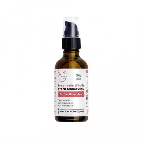Bain d'Huile Avant Shampoing - 10 Huiles Bio Nourrissantes Bain d'Huile Avant Shampoing - 10 Huiles Bio Nourrissantes