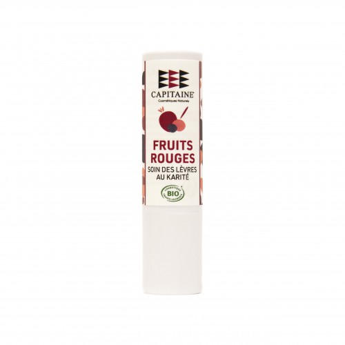 Baume à lèvres bio - fruits rouges - Capitaine Cosmétiques Baume à lèvres bio - fruits rouges - Capitaine Cosmétiques