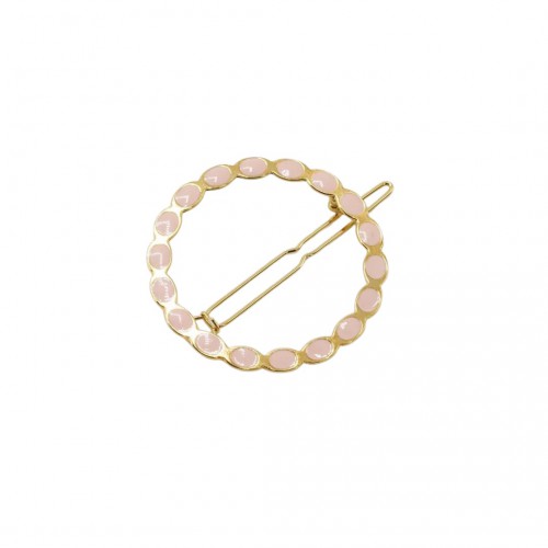 Gypso - Barette Appoline - doré/rose poudré Gypso - Barette Appoline - doré/rose poudré
