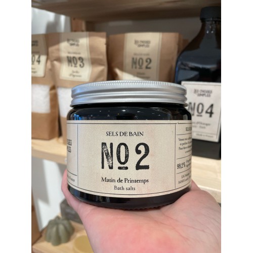 Les Choses Simples - Sels de bain en pot - N°2 Les Choses Simples - Sels de bain en pot - N°2