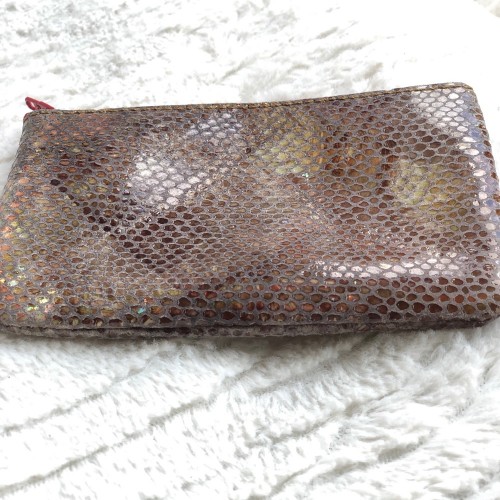 Pochette beige snake S ou M Pochette beige snake S ou M