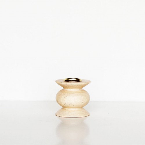 5MM Paper - Bougeoir totem en bois - court Nr 5 5MM Paper - Bougeoir totem en bois - court Nr 5