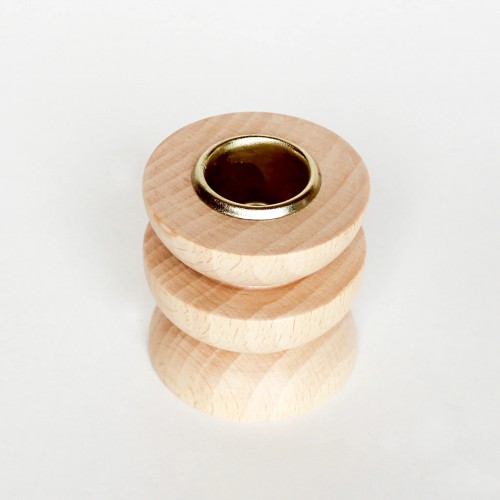 5MM Paper - Bougeoir totem en bois - court Nr 4 5MM Paper - Bougeoir totem en bois - court Nr 4