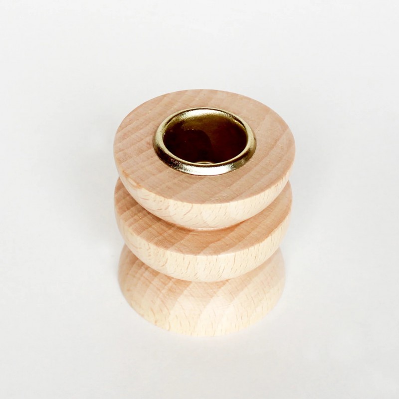 5MM Paper - Bougeoir totem en bois - court Nr 4 Voir la slide 5MM Paper - Bougeoir totem en bois - court Nr 4