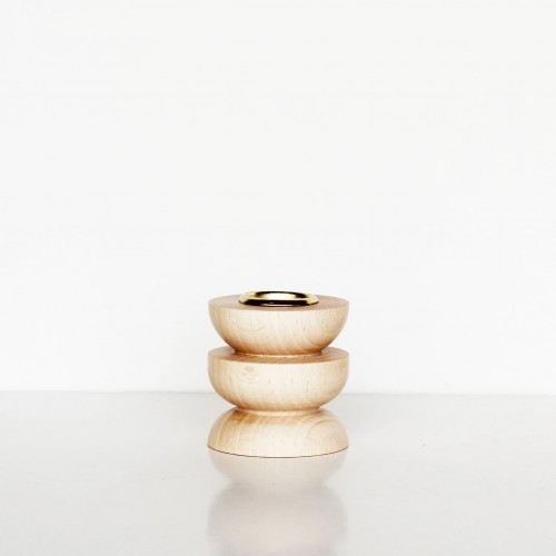 5MM Paper - Bougeoir totem en bois - court Nr 4 5MM Paper - Bougeoir totem en bois - court Nr 4